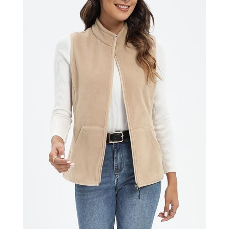 Women's 6-Pocket Fleece Vest