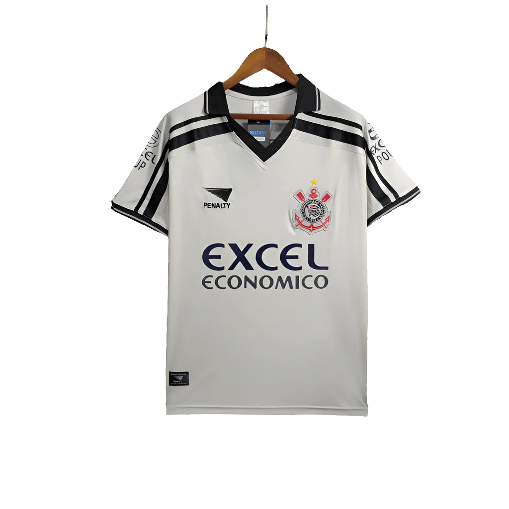Corinthians 1998 I Home Jersey - Retro Version