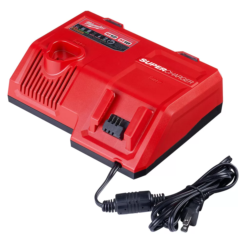 Milwaukee 48-59-1811 M12/M18 Durable Dual Battery Super Charger