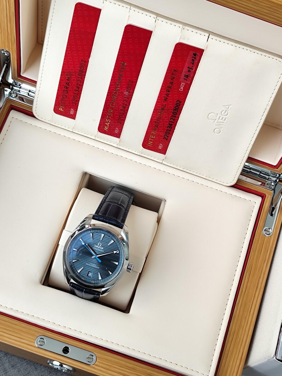 Seamaster Aqua Terra 150m Light Blue 41mm