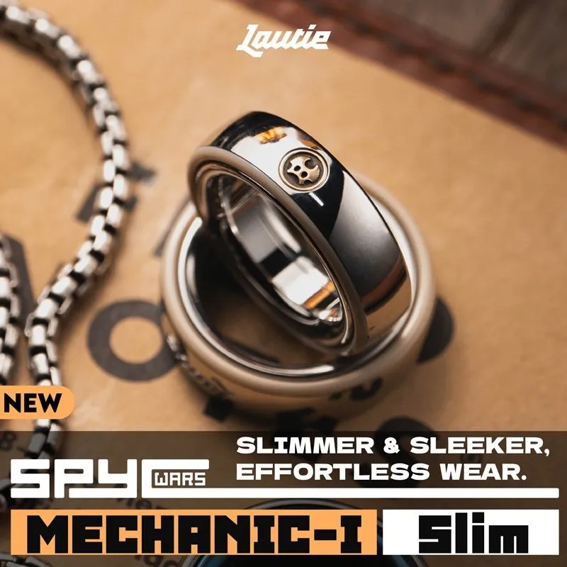 LAUTIE Mechanic-I Slim Fidget Ring