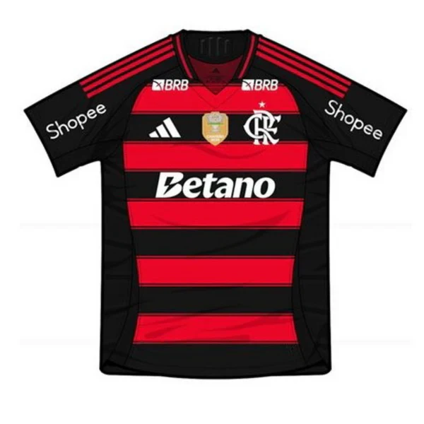 Flamengo 25/26 I Home Jersey - All Sponsors - Fan Version