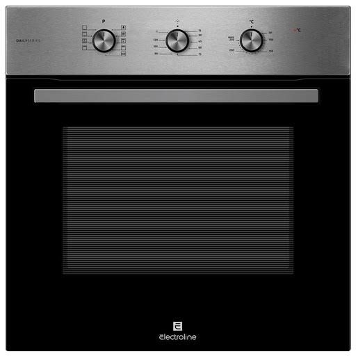 Electroline MEOB70V8 forno 70L 3000W Nero Acciaio inox ventilato 9 funzioni