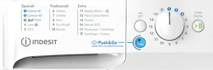 INDESIT - Lavatrice BWE 91497X WV IT 9 Kg Classe B