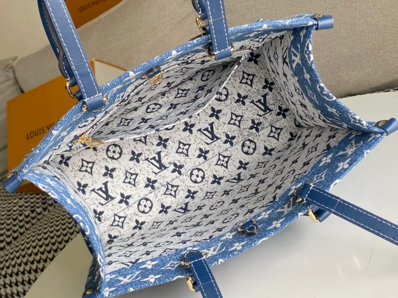 Louis Vuitton Monogram Jacquard Onthego Mm Tote