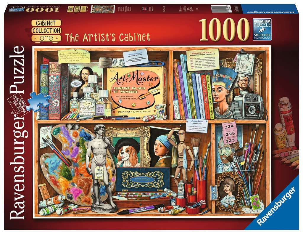 The Artist’s Cabinet 1000 Piece Puzzle
