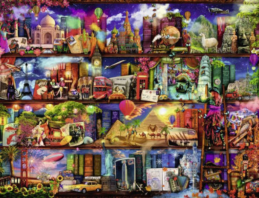 Aimee Stewart World of Books 2000 Piece Puzzle