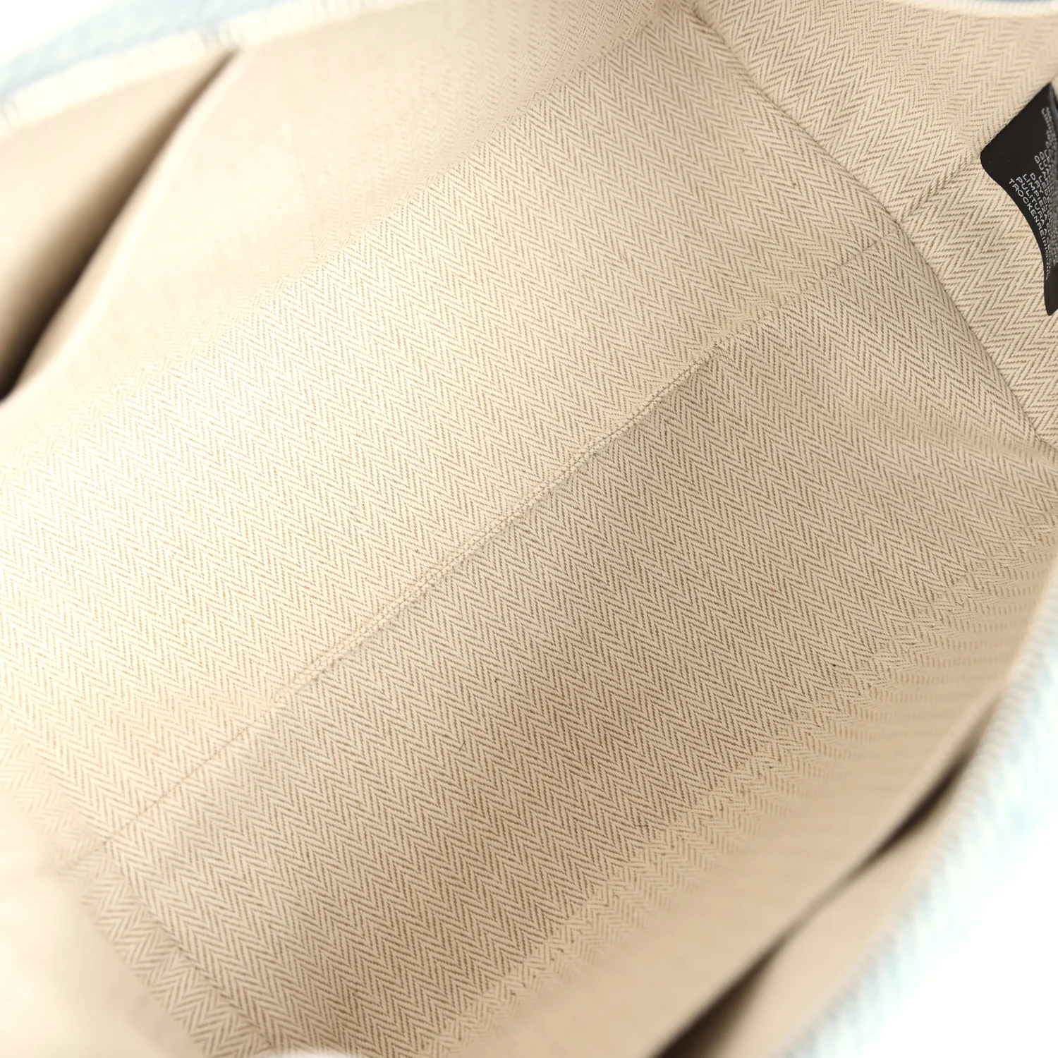 Hermes Bride A Brac Carre Case GM Bleu Abyss Merino Wool Palladium Hardware