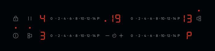 AEG - Piano cottura elettrico TO64IM0BIB 58 cm-Nero