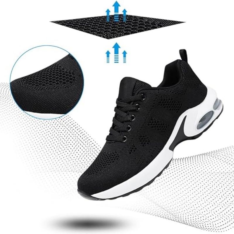 Womens Sneakers Air Cushion Running ShoesWomens Sneakers Air Cushion Running Shoes