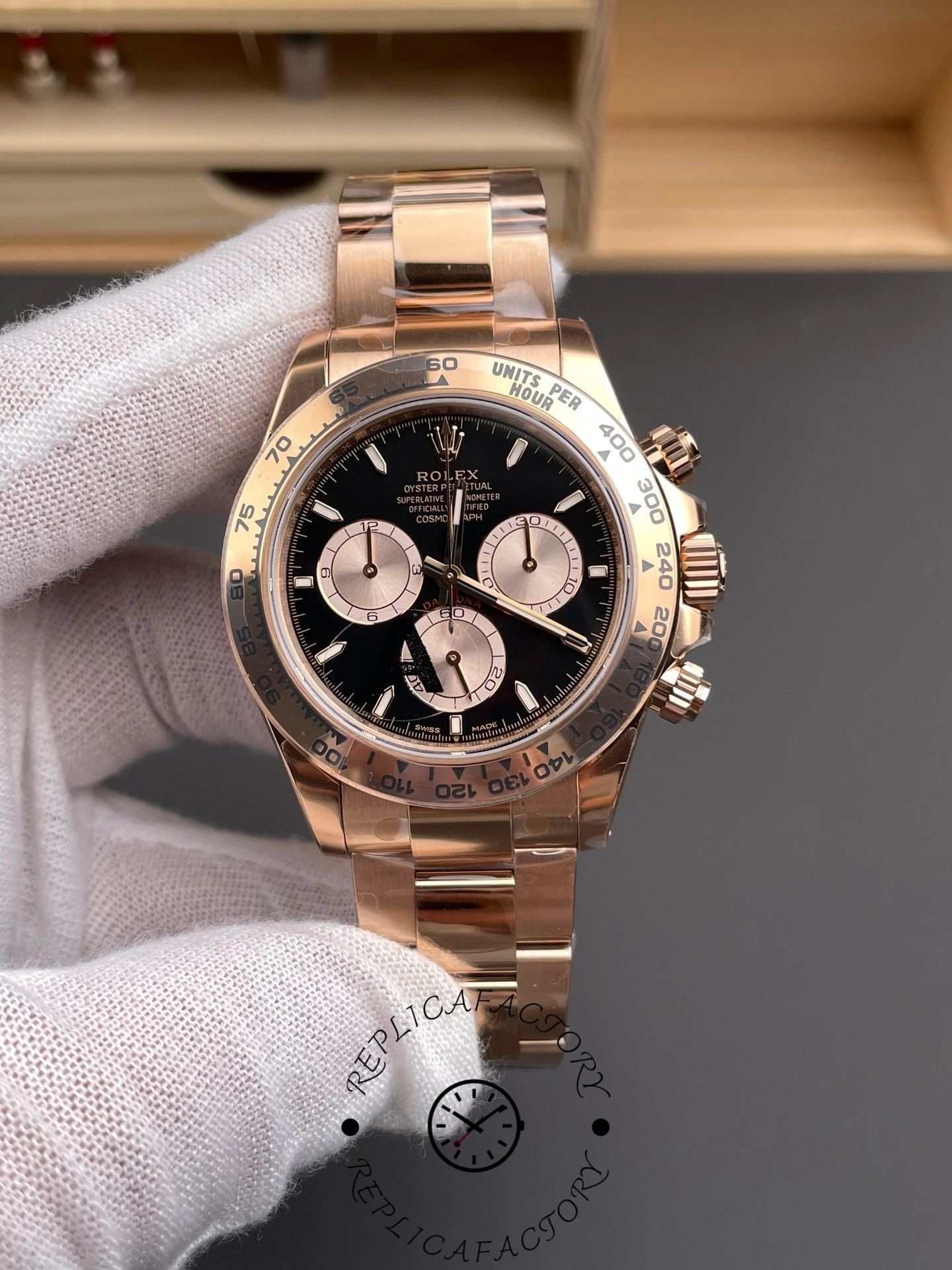 Rolex Daytona 126505 0001 Black Dial Oyster Bracelet