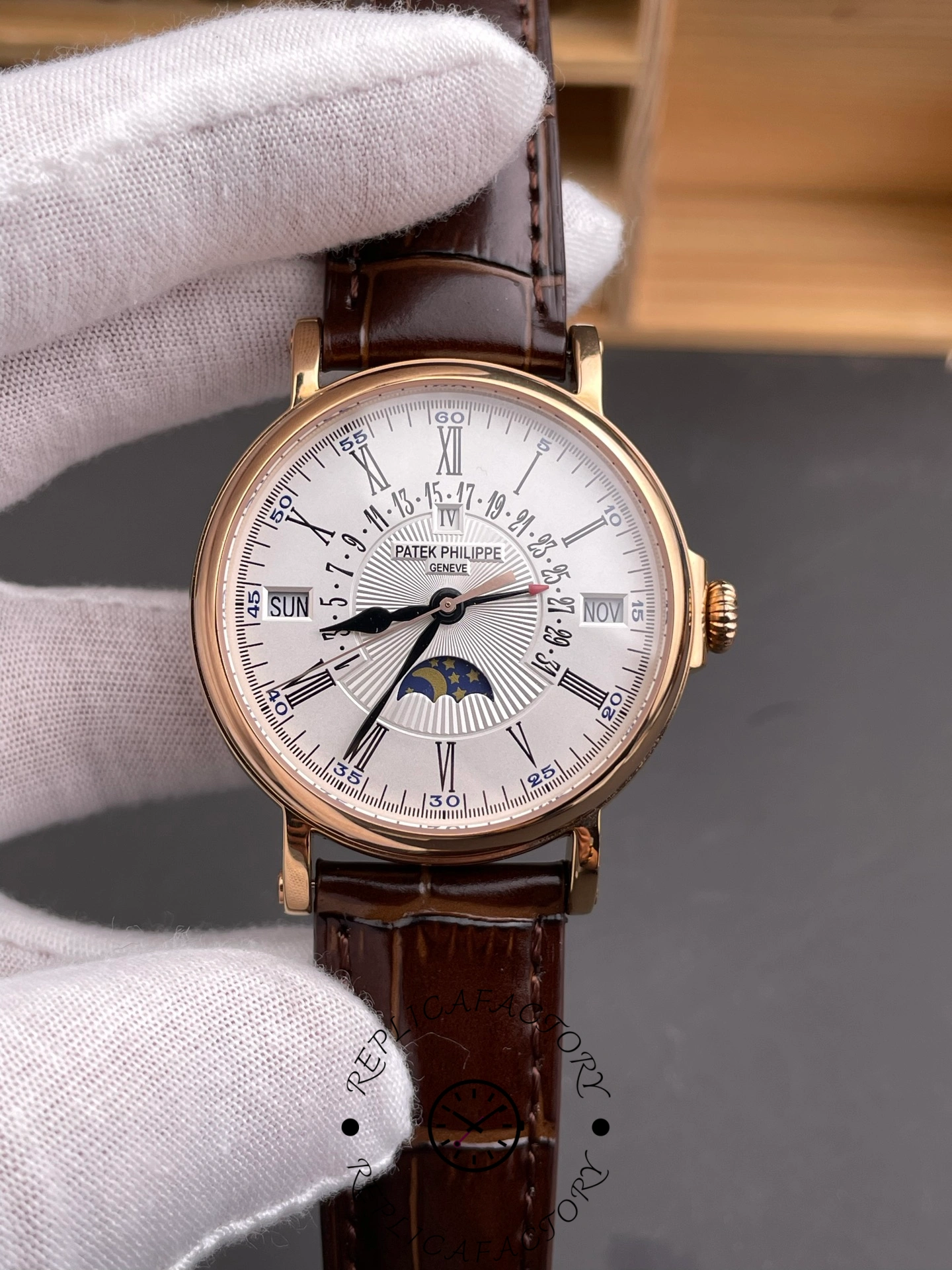 Patek Philippe Grand Complications Perpetual Calendar Moon Phase 38mm 5159R 001