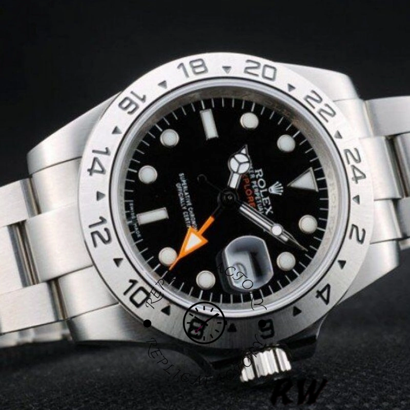 Rolex Explorer REP016820 Stainless Steel Black Dial 40MM Mens Replica Watch
