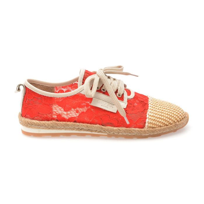 Pantofi GRYXX rosii, 1300350, din material textil