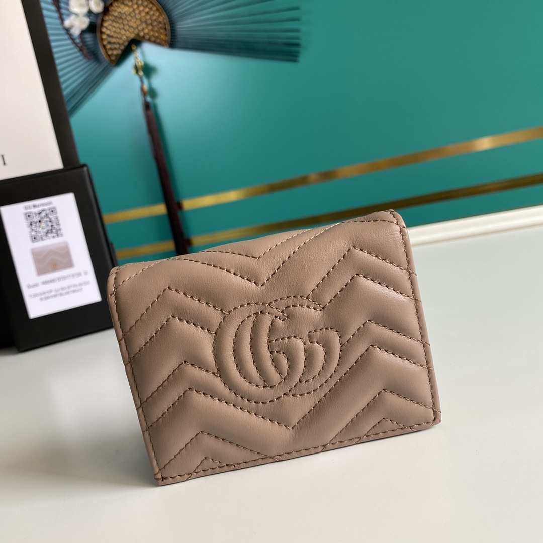 Gucci GG Marmont Women Mens Wallet Purse 11*9*3cm