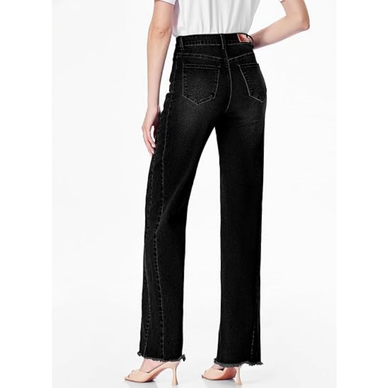 Women's High Waisted Wide Leg Jeans