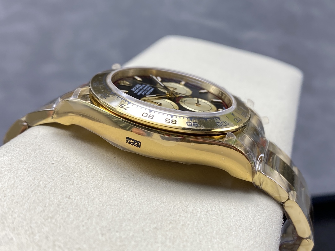 Rolex Daytona 126508 0002 Two Tone Black Dial Replica Watch