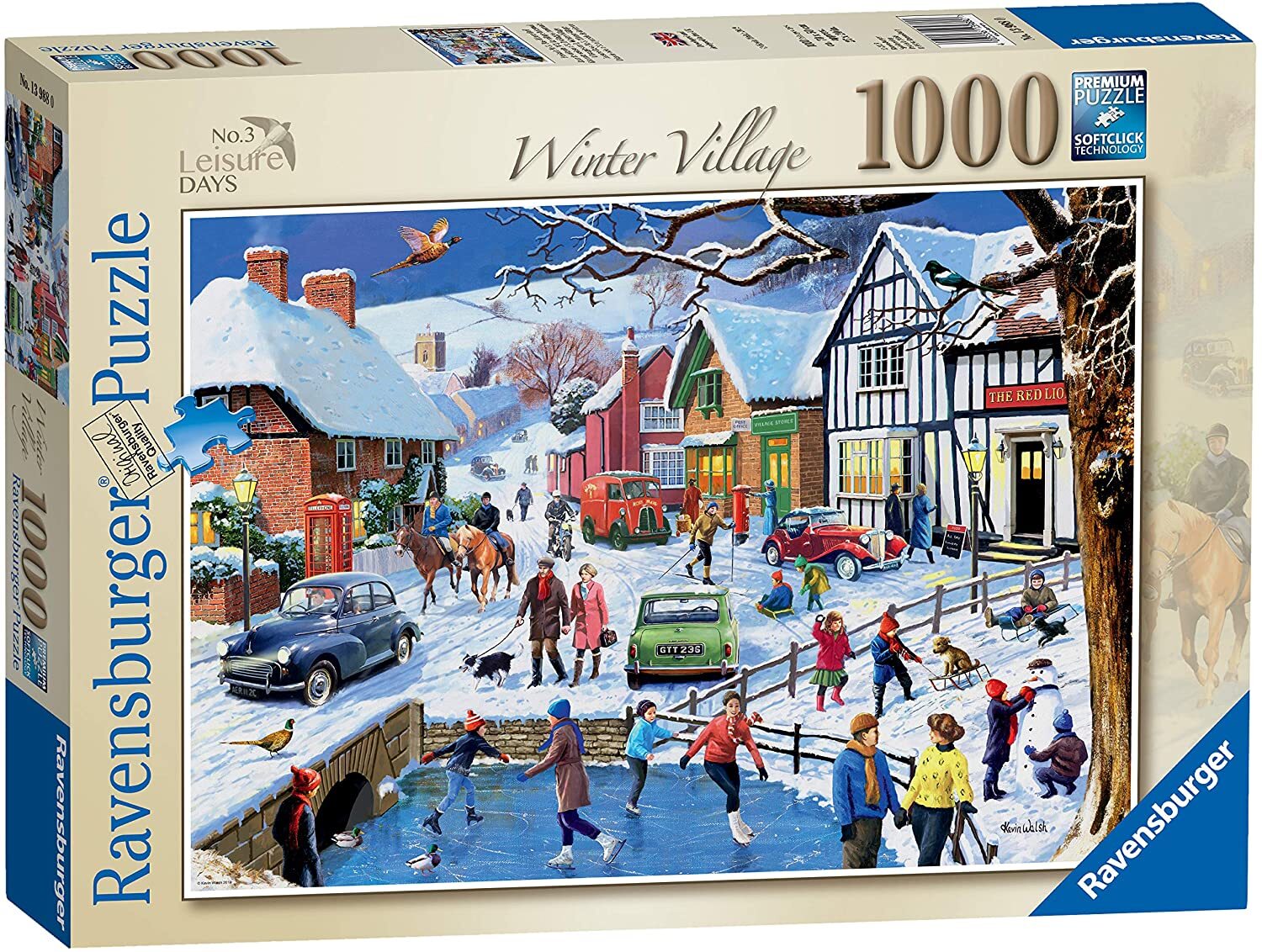 Leisure Days No. 3 The Winter Village 1000 Piece Puzzle
