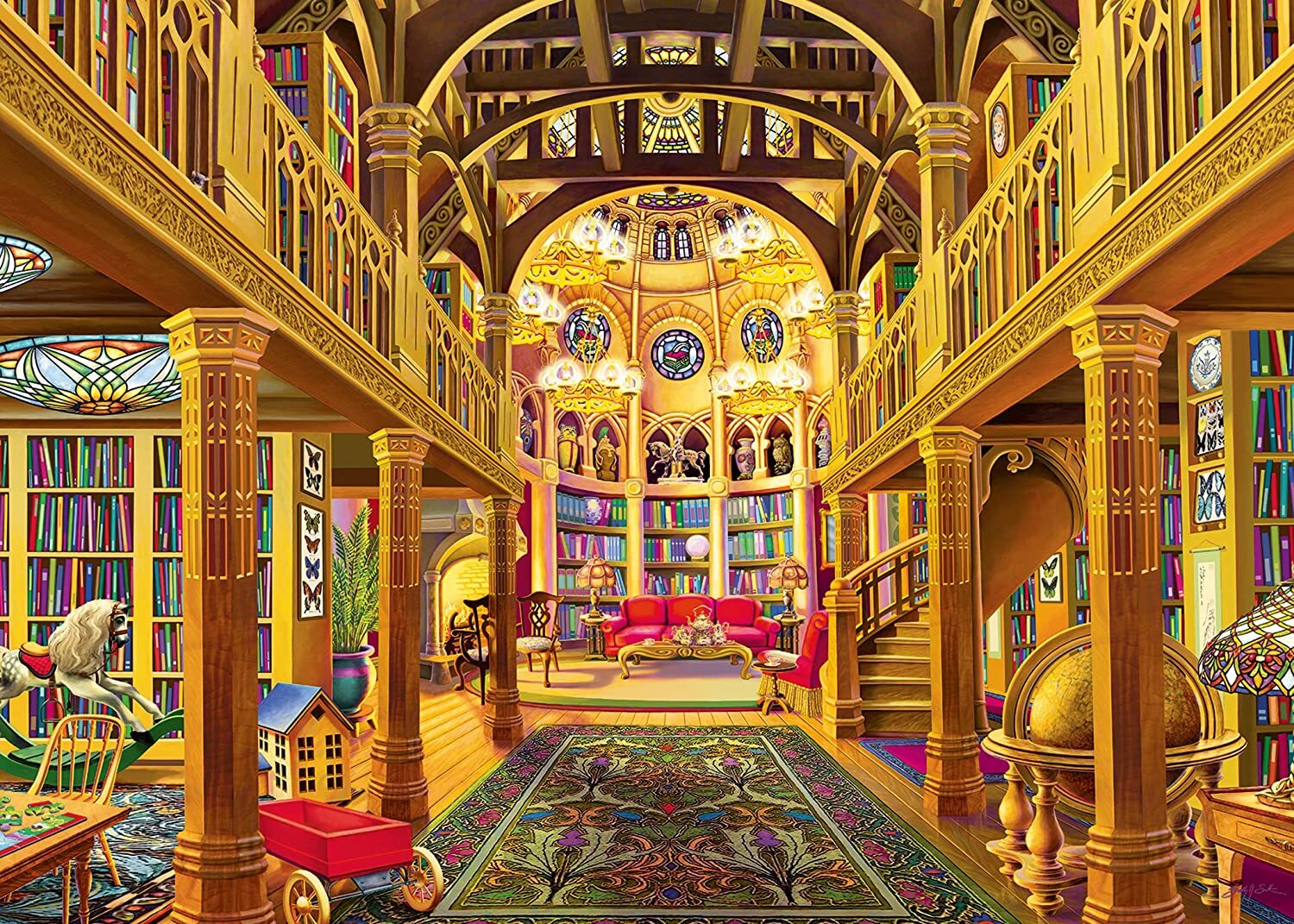 World of Words 1000 Piece Puzzle