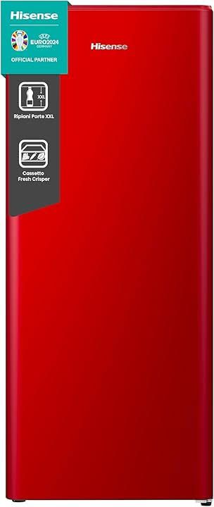 Hisense frigorifero rosso monoporta con scomparto congelatore MUR52169RE