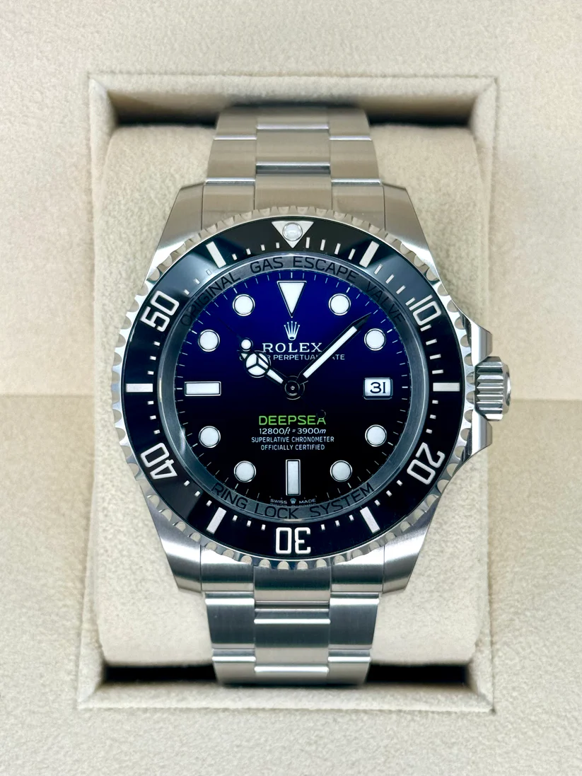 【Super Clone】Rolex Deepsea 44mm Blue/Black Dial "James Cameron" - m136660-0005