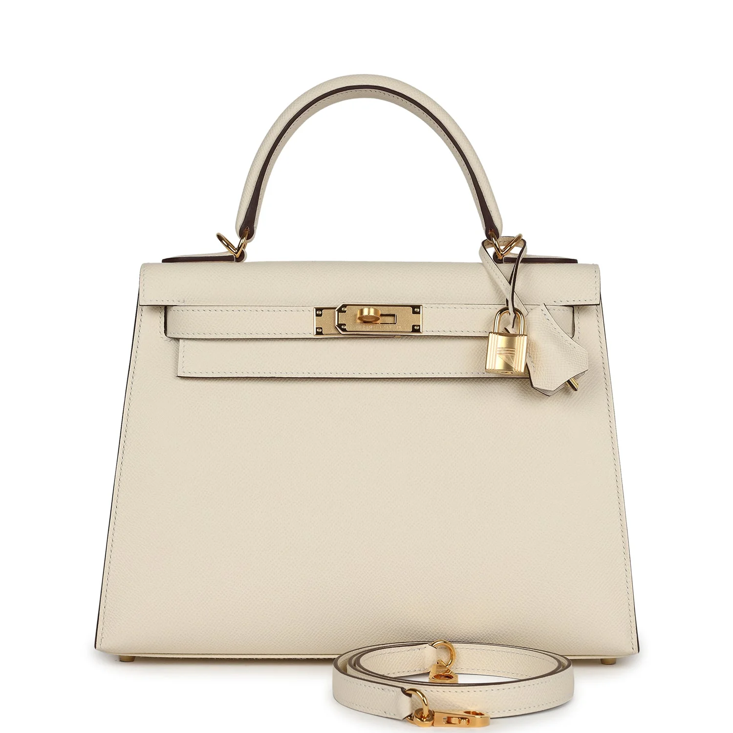 Hermes Kelly Sellier 28 Nata Epsom Gold Hardware