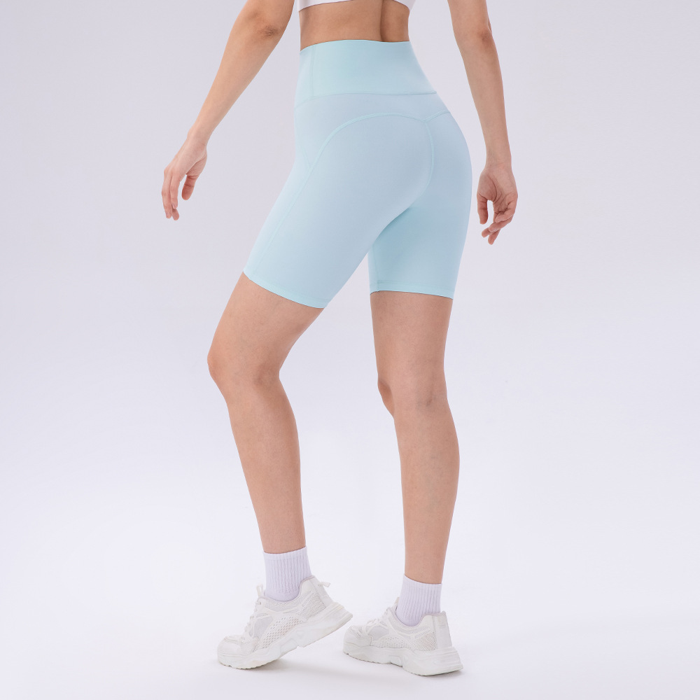Zero Feel 3.0 PLUS Yoga Shorts LULU Original Yarn Double 66 Lycra Water-Washed High-Elasticity Running and Fitness Pants