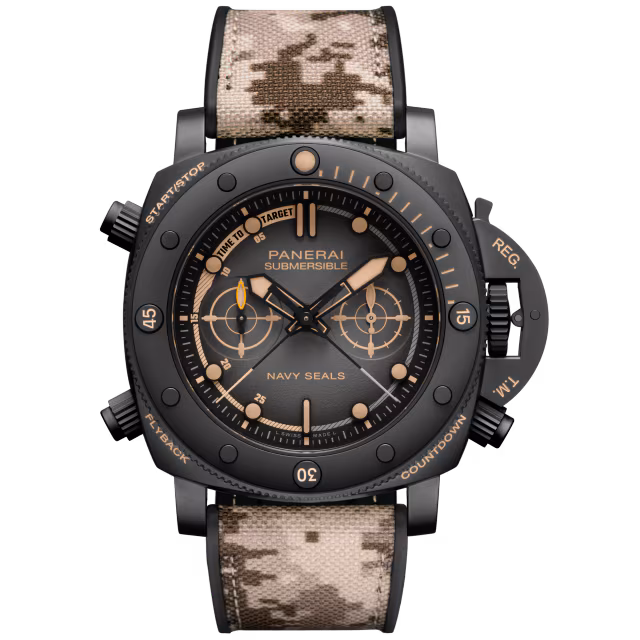 Submersible Chrono Navy SEALs Titanio