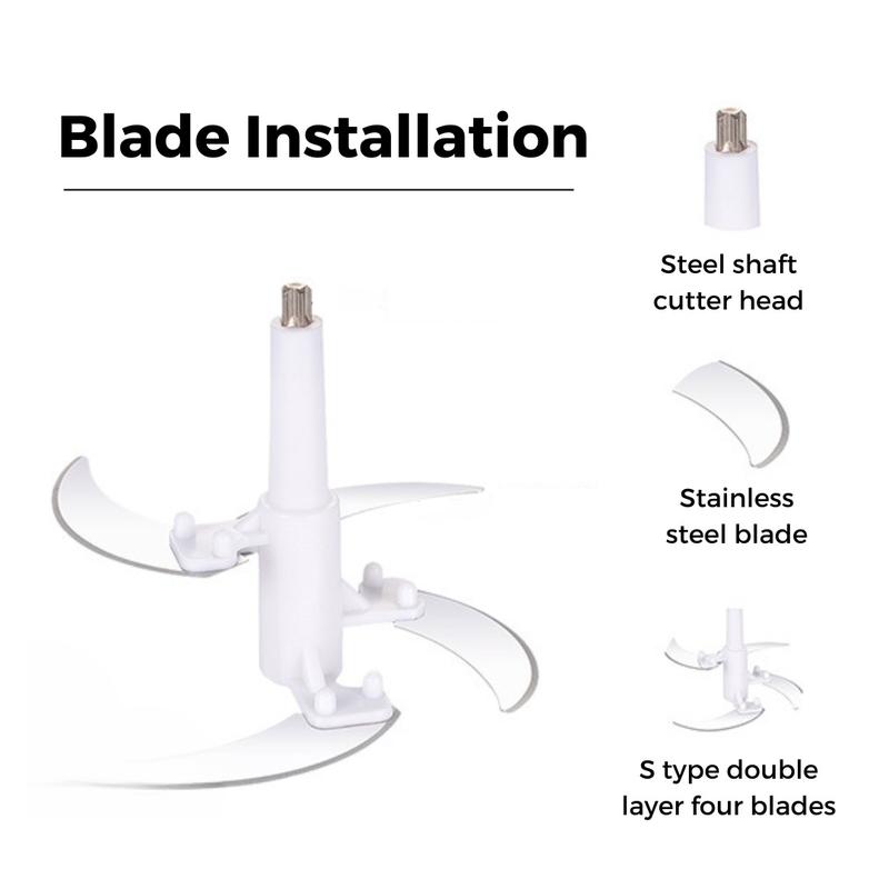 Multipurpose Electric Blender with 4 Blade 2L Capacity Household Blender