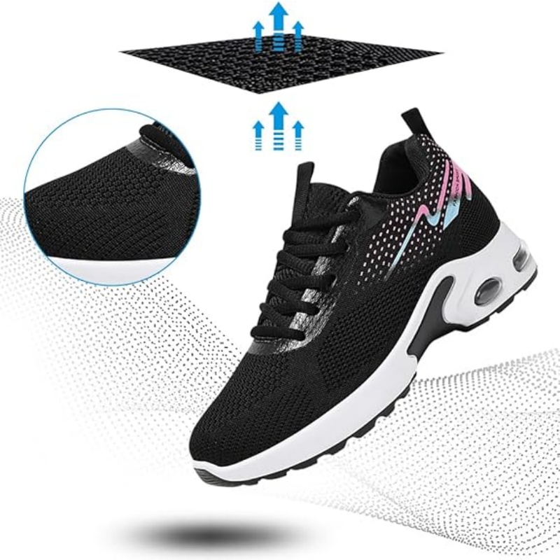 Womens Sneakers Air Cushion Running Shoes