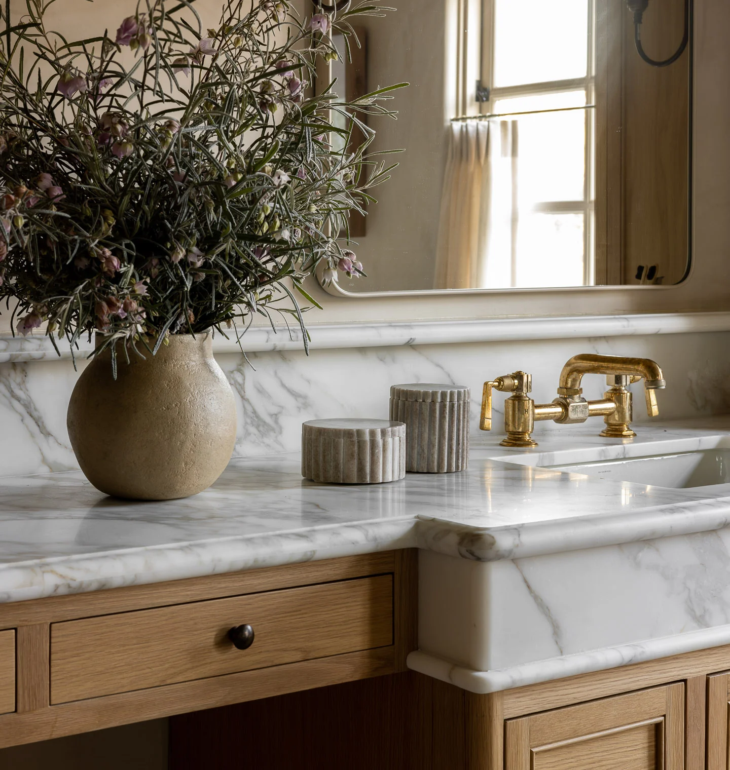 Luca Marble Canister
