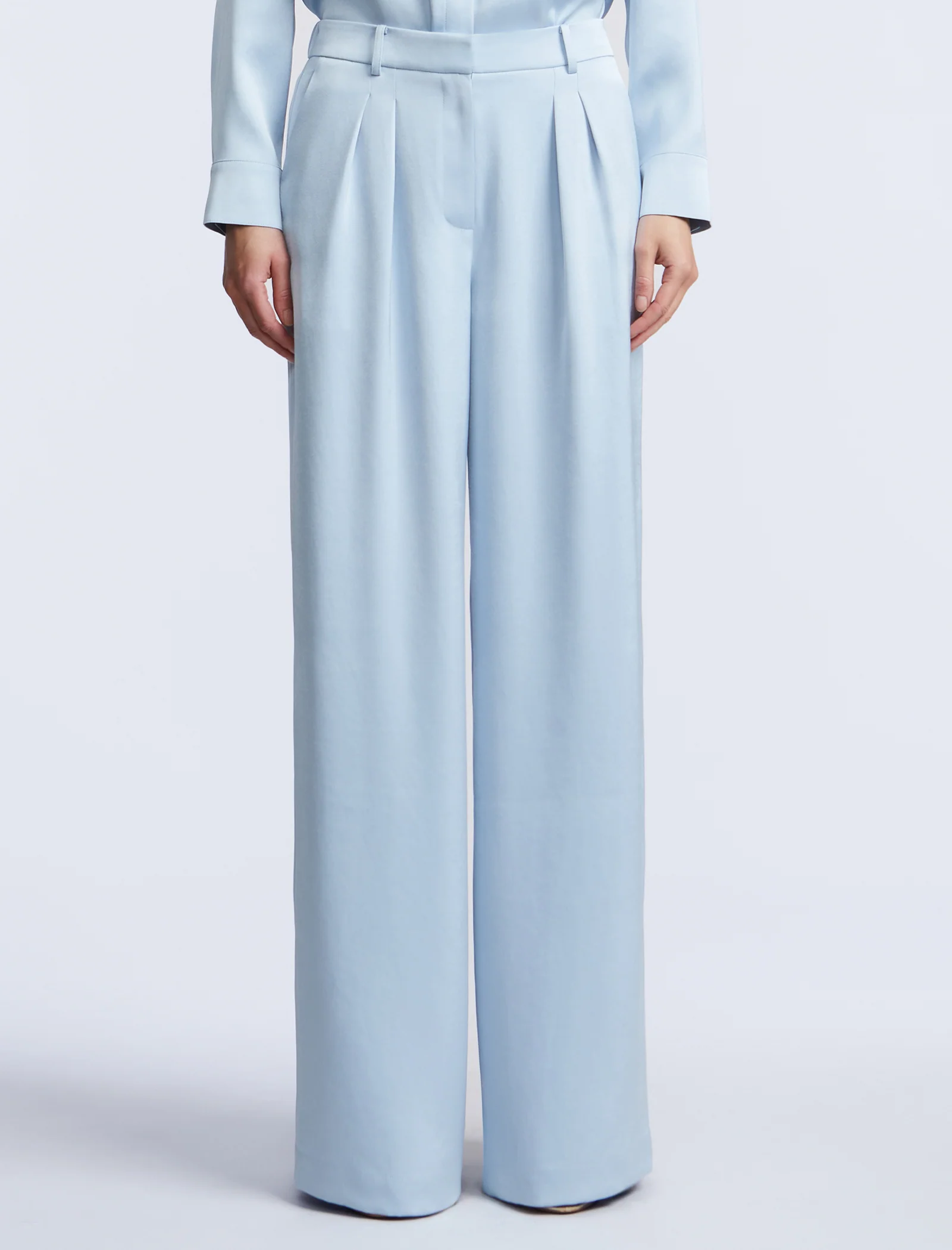 Washed Relaxed Tailored Pant