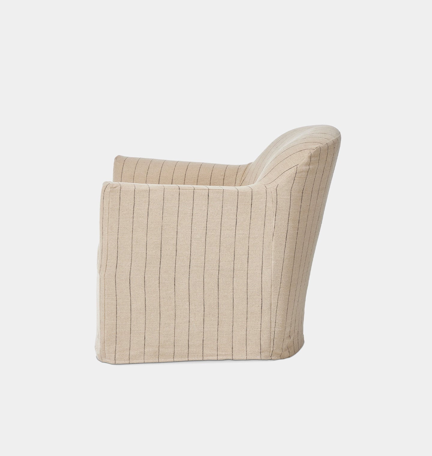 Lowell Slipcover Swivel Chair