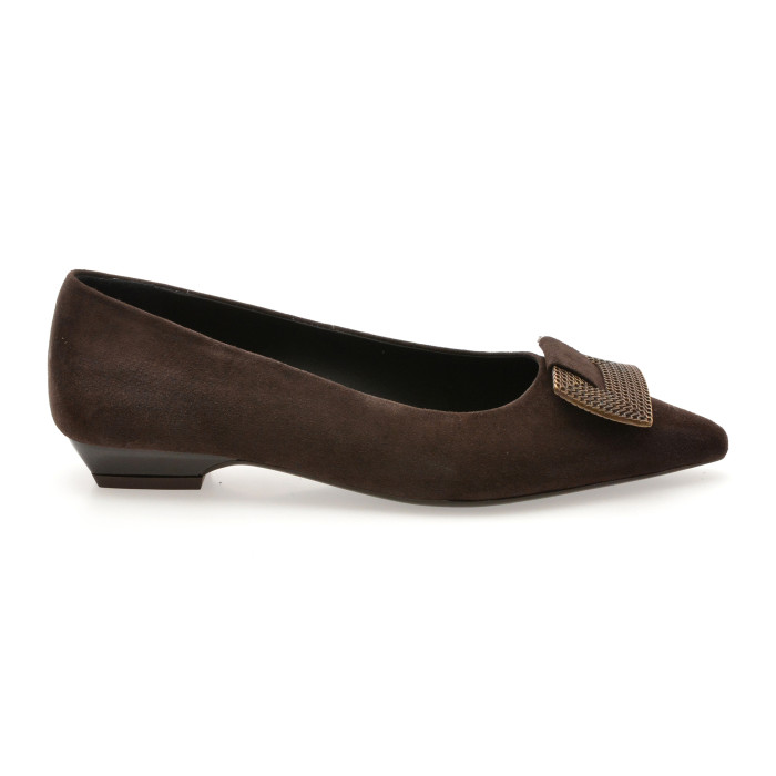 Pantofi eleganti EPICA maro, 612741, din piele intoarsa