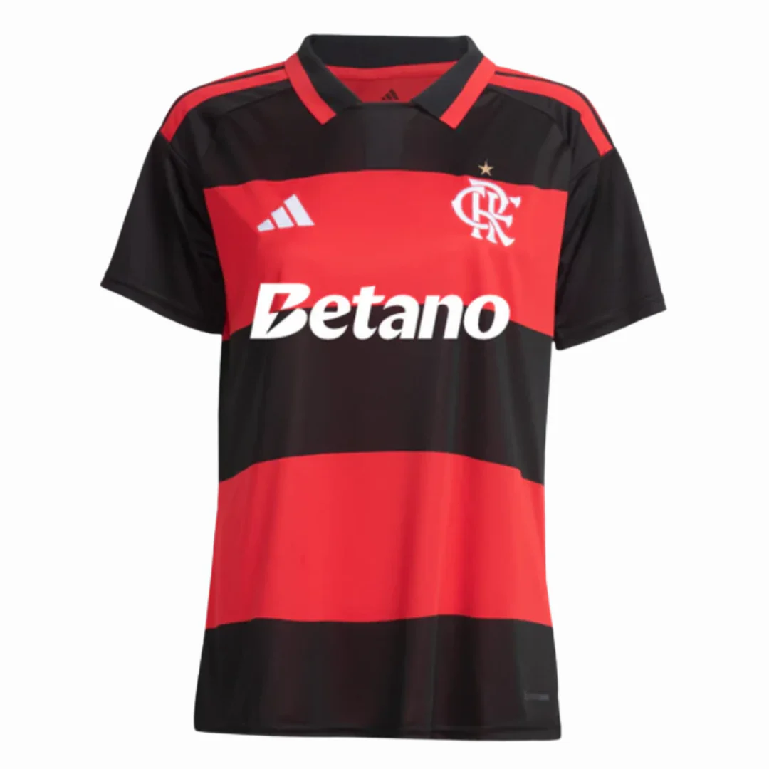 Camisa Flamengo Feminina  2026/27 Home - Fan Version Women Betano