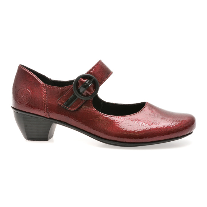 Pantofi RIEKER visinii, 41756, din piele ecologica
