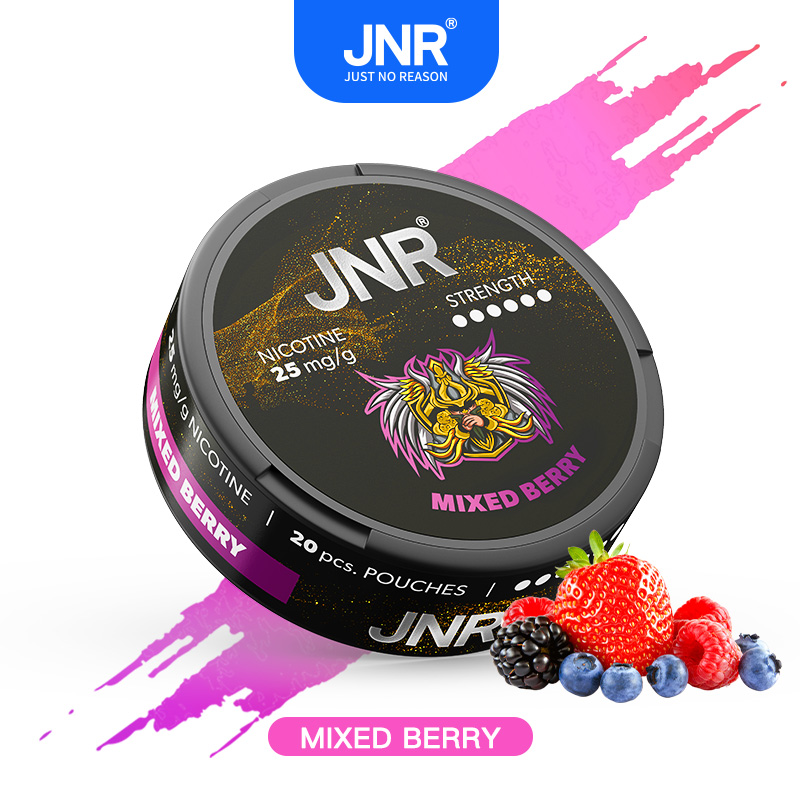 Mixed Berry -JNR Nicotine Pouches 25mg Nic