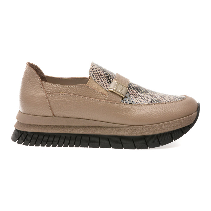 Pantofi IMAGE gri, 4073102, din piele naturala