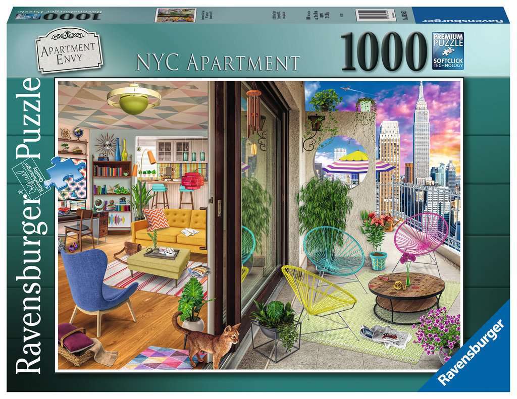 Apartment Envy NYC Apartment 1000 Piece Puzzle