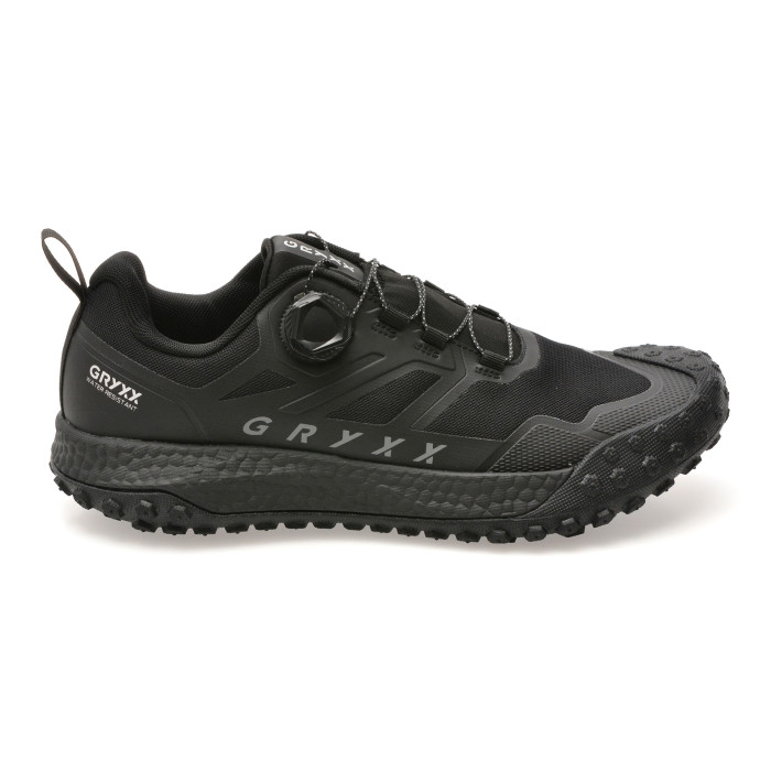 Pantofi sport GRYXX negri, 162, din material textil