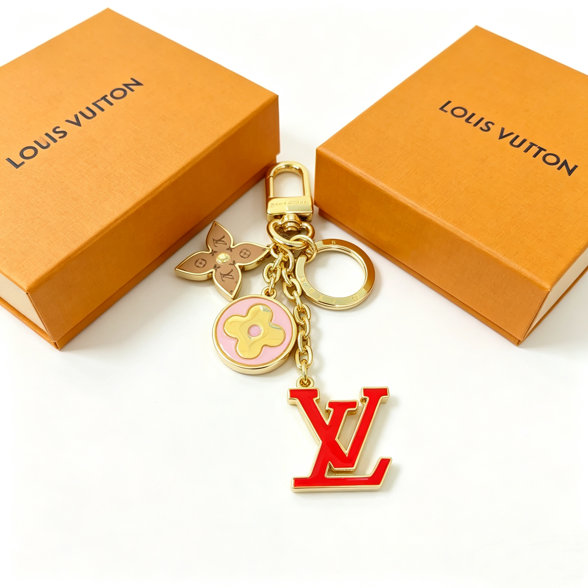 L—Metal Keychain Bag Charm 2
