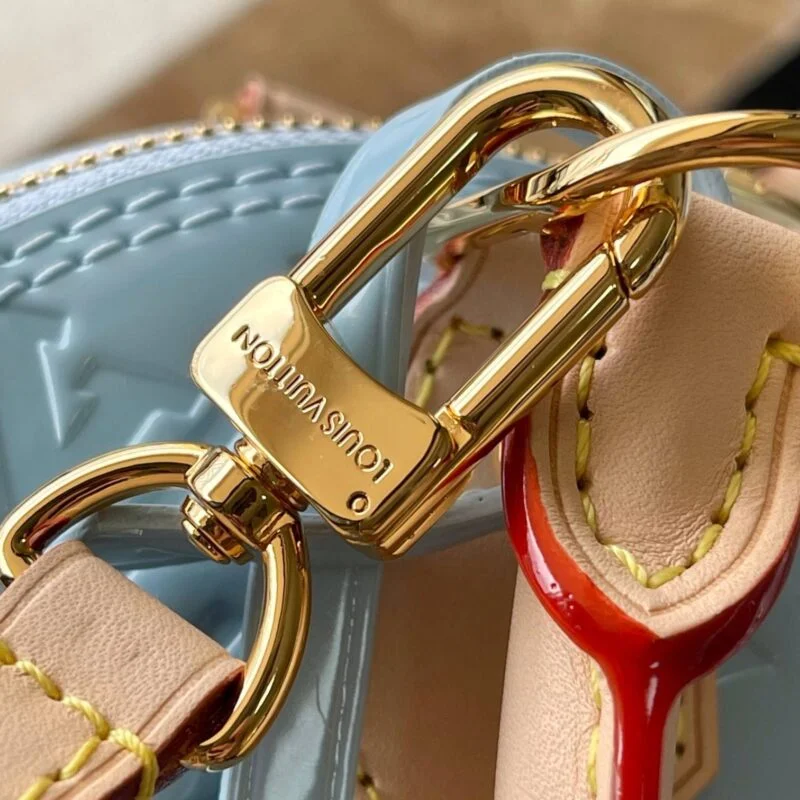 Louis Vuitton Luxury Monogram Casual Style Leather Sky Blue M24062