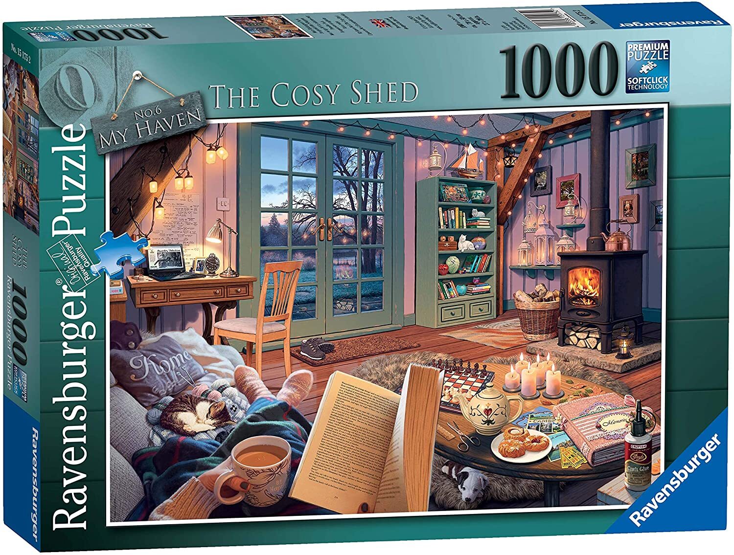 My Haven No. 6 The Cosy Shed 1000 Piece Puzzle