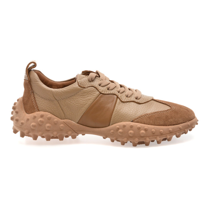 Pantofi sport EPICA maro, 589A406, din piele naturala
