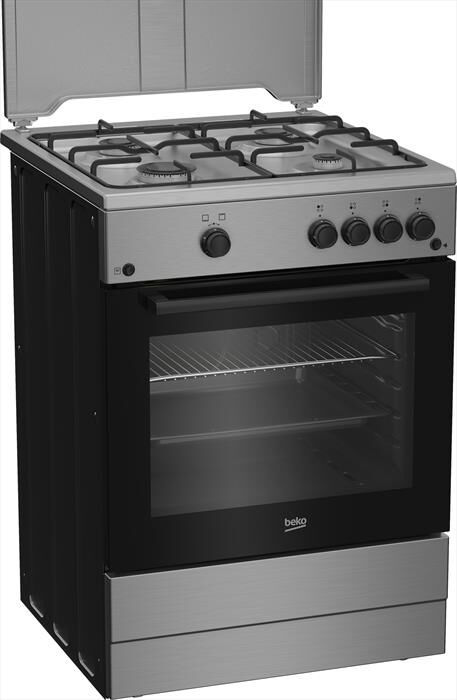 BEKO - Cucina a gas FBG62010DX Classe A-Inox