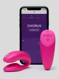 We-Vibe Chorus Cosmic Pink App and Remote Controlled Rechargeable Couple's Vibrator