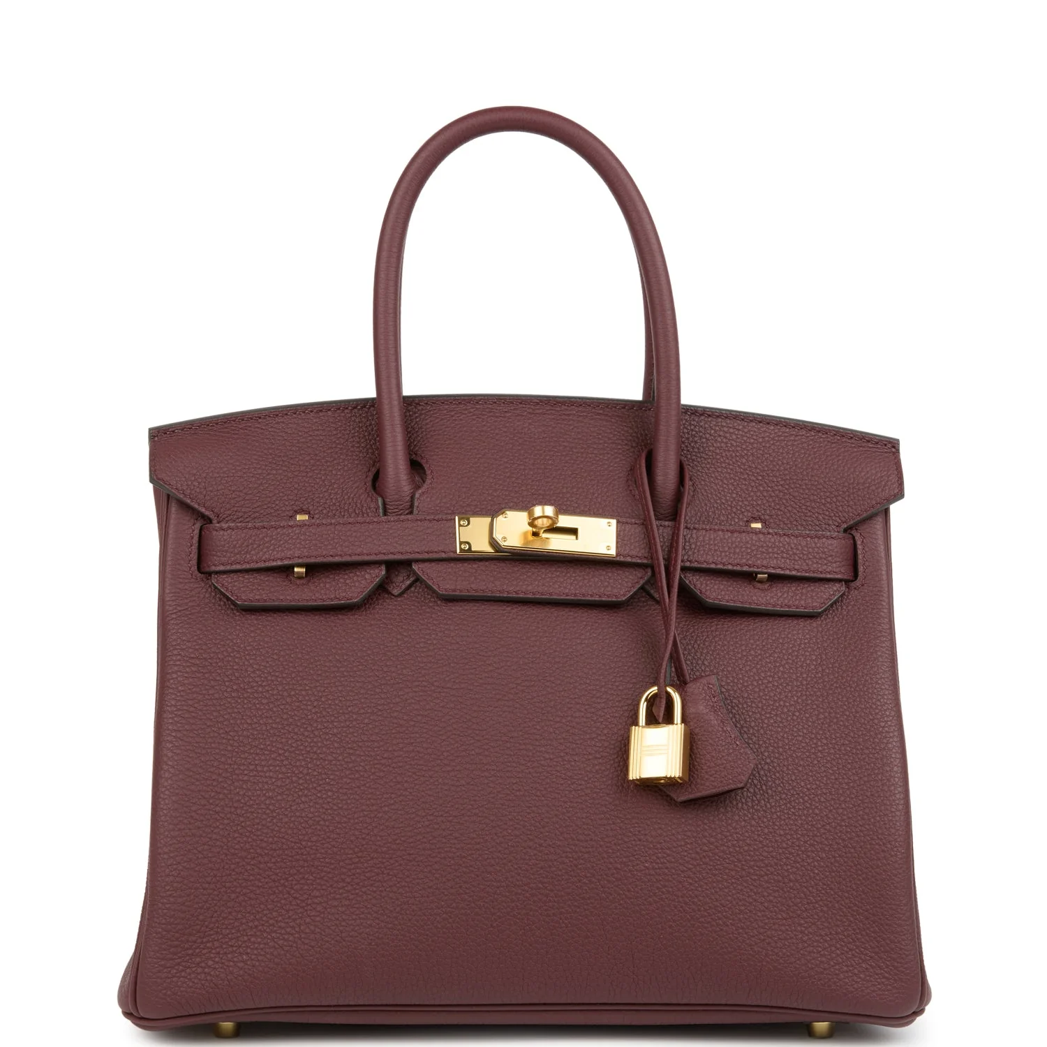 Hermes Birkin 30 Rouge Sellier Togo Gold Hardware