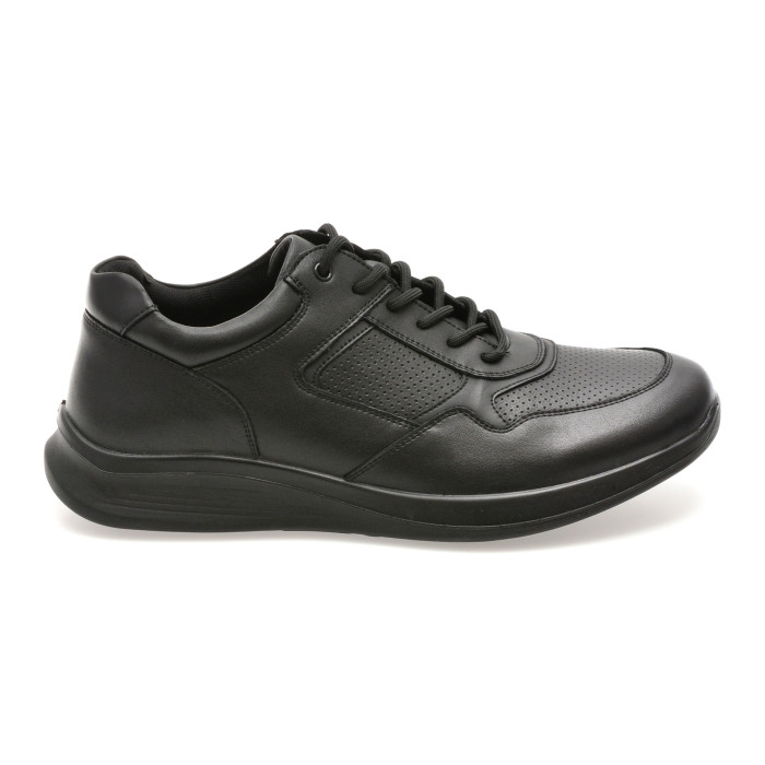 Pantofi sport BITE THE BULLET negri, 81371, din piele naturala