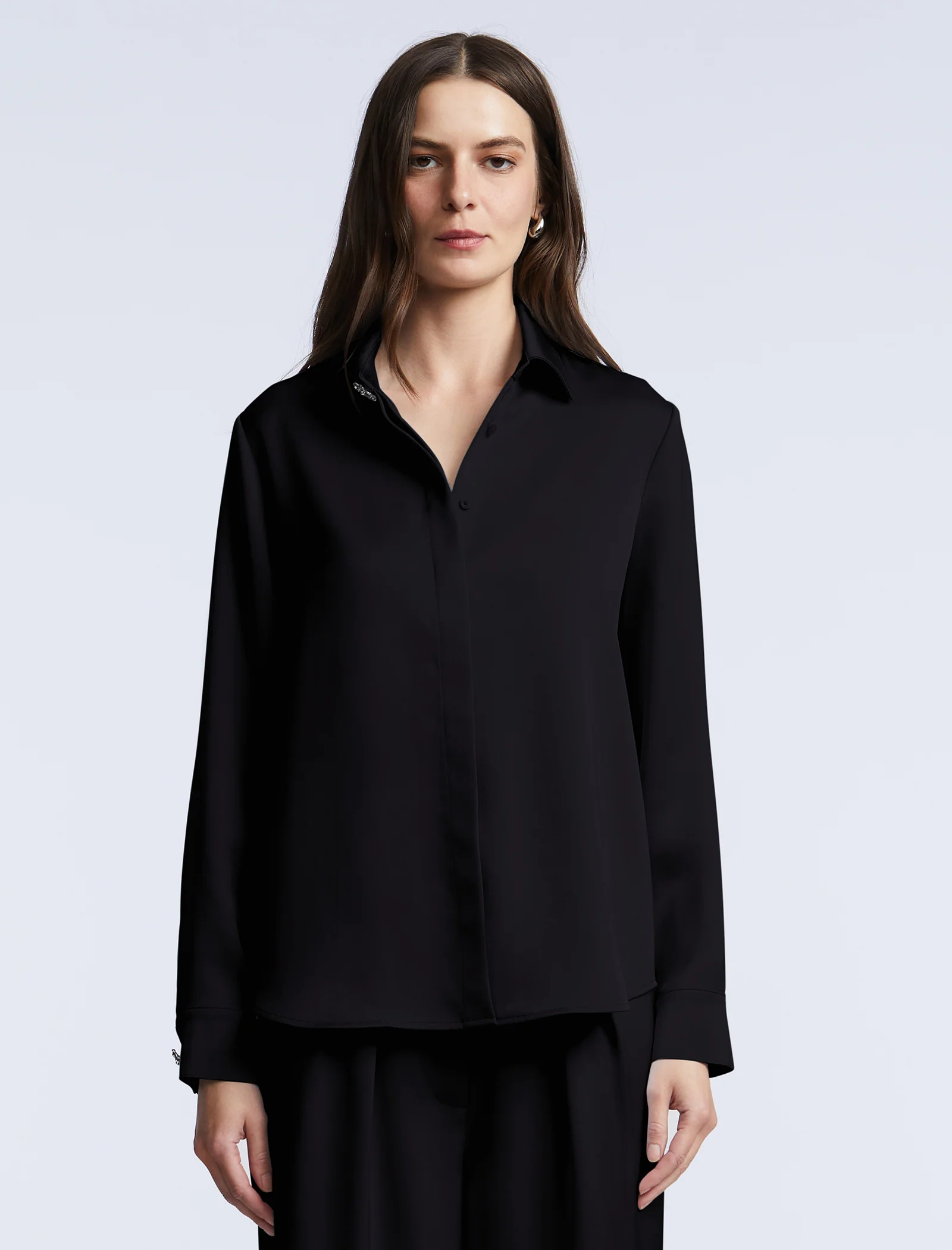 Washed Relaxed Button Down