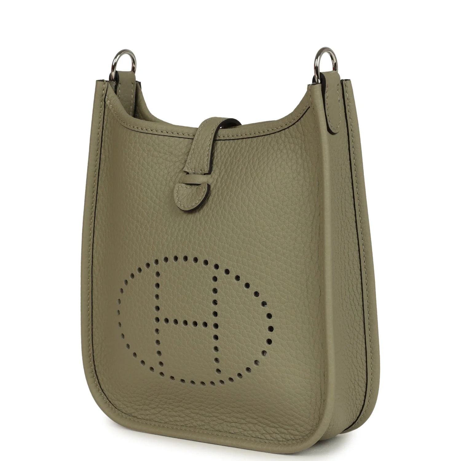 Hermes Evelyne TPM Sauge Clemence Palladium Hardware